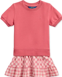 Polo Ralph Lauren Toddler & Little Girs French Terry Sweatshirt Dress, 4 - Picture 1 of 1