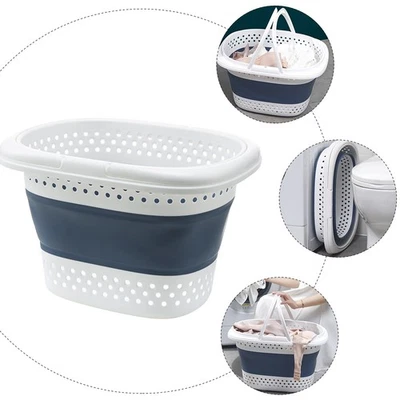  Wäschekorb Baby Faltbarer Kleidungskorb Schlafzimmer Wäschereikorb - Bild 1 von 4