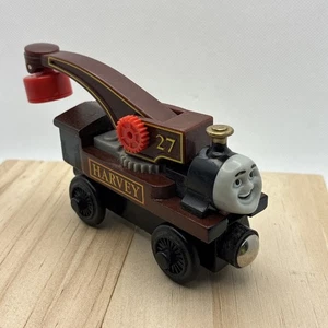 2002 Harvey The Crane - Thomas The Tank & Friends Wooden Railway Trains #27 - Picture 1 of 5