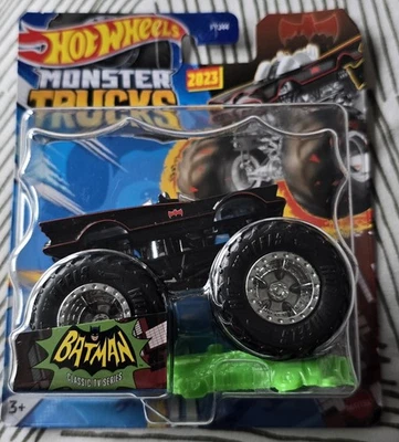 Monster Trucks Giant Wheels Sriracha 2019 Hot Wheels - rojo Foto 1 de 2