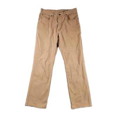 LL Bean Double L Jeans 1912 Brown Straight Denim Mens 34x32 Cotton Vtg 1232 - Image 1 of 4