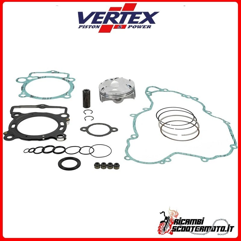 KIT PISTONE + GABBIA + GUARNIZIONI VERTEX 77,96 HUSQVARNA FE 250 2014-2016 8VTKT Foto 1 de 1
