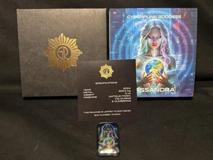 2024 Cyberpunk Goddess Cassandra 2oz .9999 Silver Bar – Germania Mint #414/500 - Picture 1 of 3