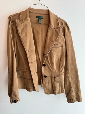 Chaqueta de pana marrón Ralph Lauren para mujer - mediana Foto 1 de 3