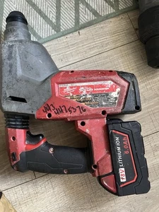 Milwaukee 2912-20 M18 18 Volt FUEL™ 1" SDS Plus Rotary Hammer W/2.0AH BATTERY - Picture 1 of 4