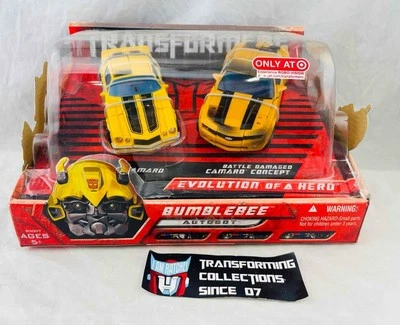 Transformers 2007 Movie Evolution Of A Hero Bumblebee Set Exclusive MISB - Image 1 of 2
