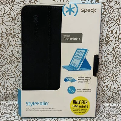 📀 Funda Speck Stylefolio iPad Mini 4 - Negra, Abollada👈 Buenas Condiciones Foto 1 de 4