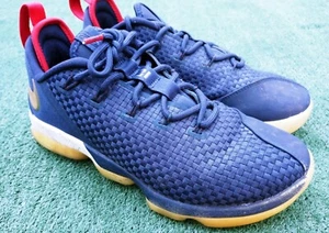 Scarpe da basket usate Nike LeBron 14 basse ""USA"" 2017 taglia 8 - Foto 1 di 11