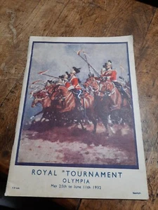 Royal Tournament Olympia 1932 Program - Picture 1 of 7