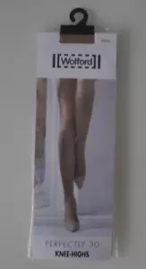 Nuevo y Emb. Orig. : Wolford Perfectamente 30 Medias Cortas! Talla S! Gobi ! 30 - Imagen 1 de 2