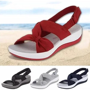 Women's Orthopedic Arch Support Reduces Pain Comfy Sandal - Picture 1 of 34