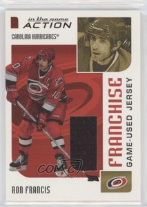 2003-04 ITG Action Game-Used Jerseys /100 Ron Francis #M-246 HOF