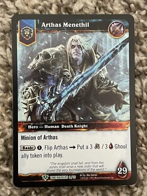 World of Warcraft - Arthas Menethil - Timwalkers - 2/30 - MINT CONDITION - Image 1 of 2