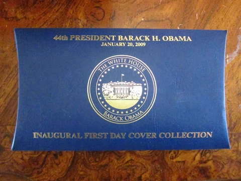 Barack Obama 44th President Inaugural First Day Cover Collection Cover