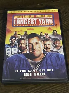 The Longest Yard DVD Adam Sandler Burt Reynolds Chris Rock Comedy - Picture 1 of 3