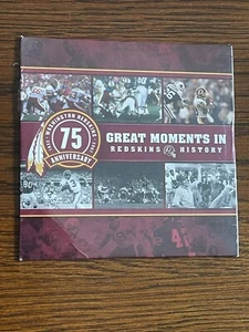 Great Moments In Washington Redskins History 75th Anniversary (2007 DVD) Sealed - Picture 1 of 5