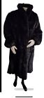 Black Vintage Faux Fur Monterey fashionVTG Faux Fur Coat - Size XL