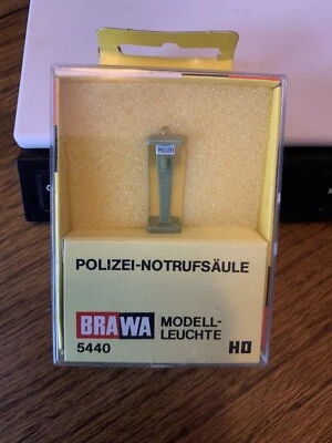 BRAWA H0 - 5440 - Llamada de emergencia de la policía / CAJA Foto 1 de 2