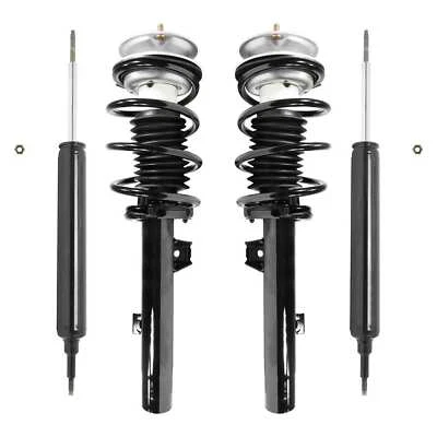 Juego completo de resortes de puntal cargados delanteros Unity + amortiguadores traseros 4 piezas tracción trasera Foto 1 de 4