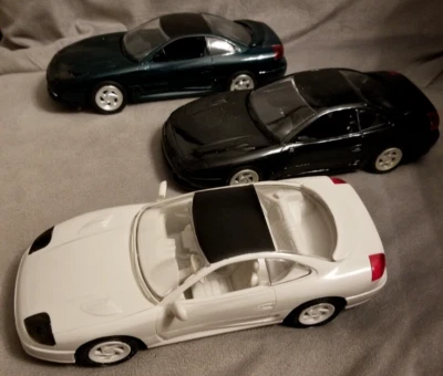 Lot of 3, 1/25 AMT Ertl 1991, 1992, 1993 Dodge Stealth R/T Turbo Promo Cars - Image 1 of 4