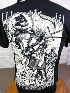 La Mort Clothing High Hope Thunder and Oblivion Knight Small T-Shirt NEU mit Etikett - Bild 1 von 7