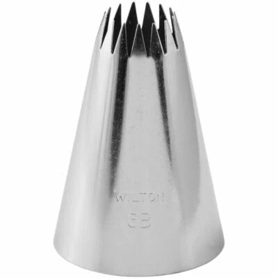 (PAQUETE DE 2) WILTON 418-6600 #6B PUNTA ESTRELLA ABIERTA *D8 Foto 1 de 3