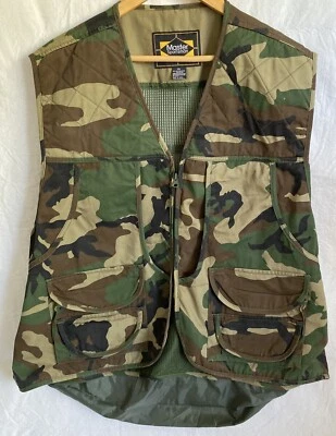 Master Sportsman Vest Mens XXL Hunting Camo Shooting Camouflage Lightweight - Image 1 of 4