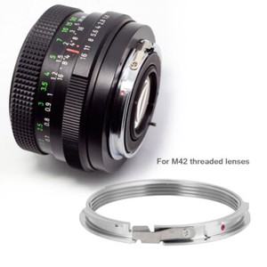 M42 Lens To Pentax PK K Mount Adapter Ring Focus  M42-PK Accessory GS
