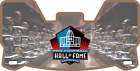 Hall of Fame MINI HELMET VISOR BRAND NEW FULL COLOR. UNIVERSAL FIT  w clips