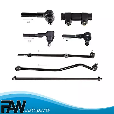 Se adapta a Jeep Wrangler 1997 1998-06 barra de oruga delantera barra de amarre manguito de ajuste 7 piezas Foto 1 de 4