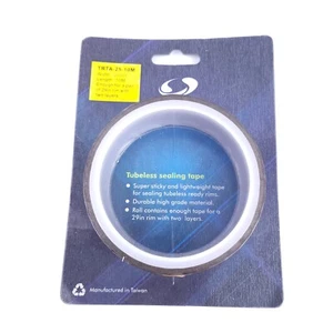 New Tubeless Ready Tape 25mm x 10m Rim Tape Air Seal Single Black - Picture 1 of 5