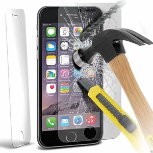 Película protectora de pantalla LCD de vidrio templado real para Apple iPhone 6S (4,7") - Imagen 1 de 7