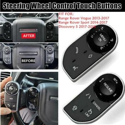 2Set Steering Wheel Control Switch Button For Land Rover Range Rover L405 13-17 - image 1 of 4