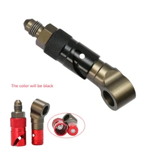 Motorcycle AN3 Brake Caliper Quick Release Brake Line Connector Adapter Aluminum - Picture 1 of 11