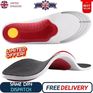 Superfeet Red Arch Support Insoles Plantar Fasciitis, Flat Feet, Feet Fatigue - Picture 1 of 16