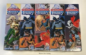 DC Heroclix Justice League 10 Pack Booster Brick NEW Packs - Picture 1 of 2