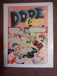 DOPE COMIX #3 - Stiles*Lynch*Cruse*Whitney*Kinney*Steffan*Hansen*'81 Second Print - Bild 1 von 2
