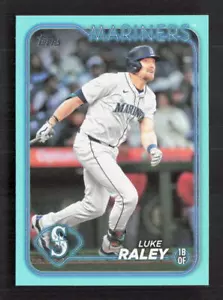 Aggiornamento Topps 2024 Luke Raley #US260 Fanatics Aqua Parallel - Foto 1 di 2