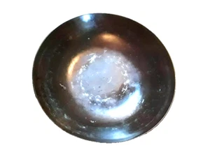 Large Antique South East Asian or India Bronze Wok - Picture 1 of 8