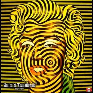 pop art painting marilyn monroe contemporary home decor portrait modern wall art - Picture 1 of 24