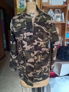 Damen Camouflage Hoodie Canvas Jacke. Gemarkt L, passt wie M. Neuzustand - Bild 1 von 11