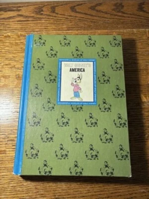 Libro de tapa dura de colección Walt Disney's America 1965 Golden Press Foto 1 de 4