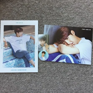WANNA ONE - PARK WOOJIN - Official Photo Book Mini Poster Photo Card Sticker - Bild 1 von 2