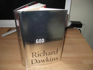 Richard Dawkins Signed The God Delusion 1st/1st US 2006 rare atheist bestseller - Picture 1 of 7