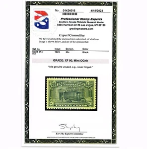 EXCEPTIONAL GENUINE SCOTT #E14 MINT PRISTINE OG NH PSE CERT GRADED XF-90 - Picture 1 of 3