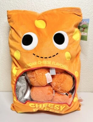 Kidrobot Plush Yummy World XL Arnold & The Puffs Cheesy Cheese Puffs (READ) - Image 1 of 3
