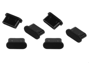 6 TAPONES ANTIPOLVO USB TIPO C SILICONA para OnePlus Nord 5 - Zdjęcie 1 z 1