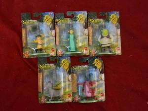 (5) Shrek Micro Collection Mattel Dreamwork's Dragon Figures Sealed New Lot - Picture 1 of 7