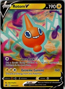 Rotom V Promo SWSH: Sword & Shield Promo Cards SWSH257 NM Holo - Picture 1 of 2