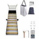 50" Folding Aluminum Alloy Sluice Box for Gold Panning and Prospecting